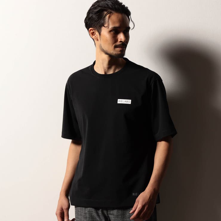 【RIELABO】ロゴプリント クルーネックＴシャツ（日本製） | NICOLE | 詳細画像16 