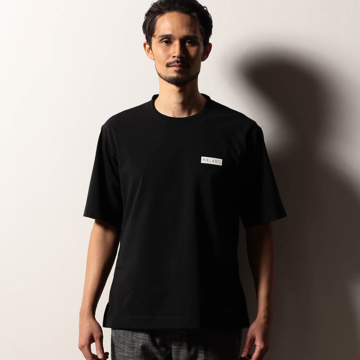 【RIELABO】ロゴプリント クルーネックＴシャツ（日本製） | NICOLE | 詳細画像4 