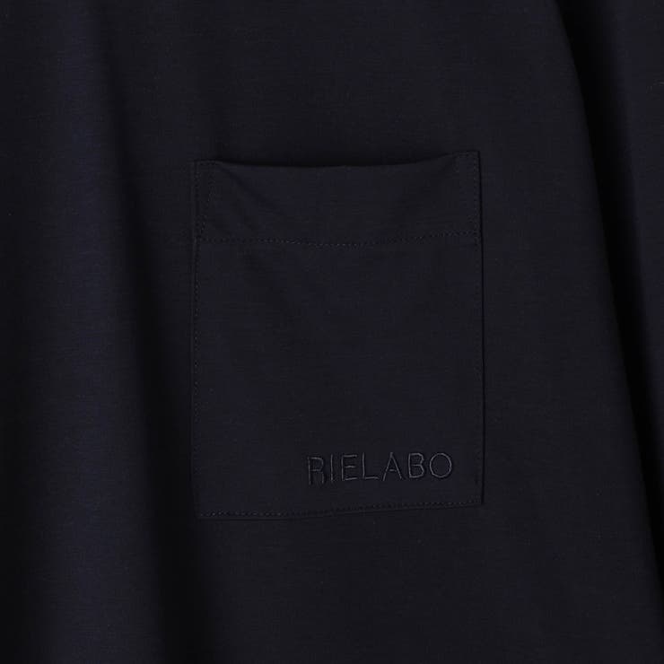 【RIELABO】シルク混ストレッチスムースクルーネックプルオーバー | NICOLE | 詳細画像12 