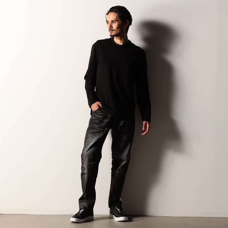 【RIELABO】シルク混ストレッチスムースクルーネックプルオーバー | NICOLE | 詳細画像3 