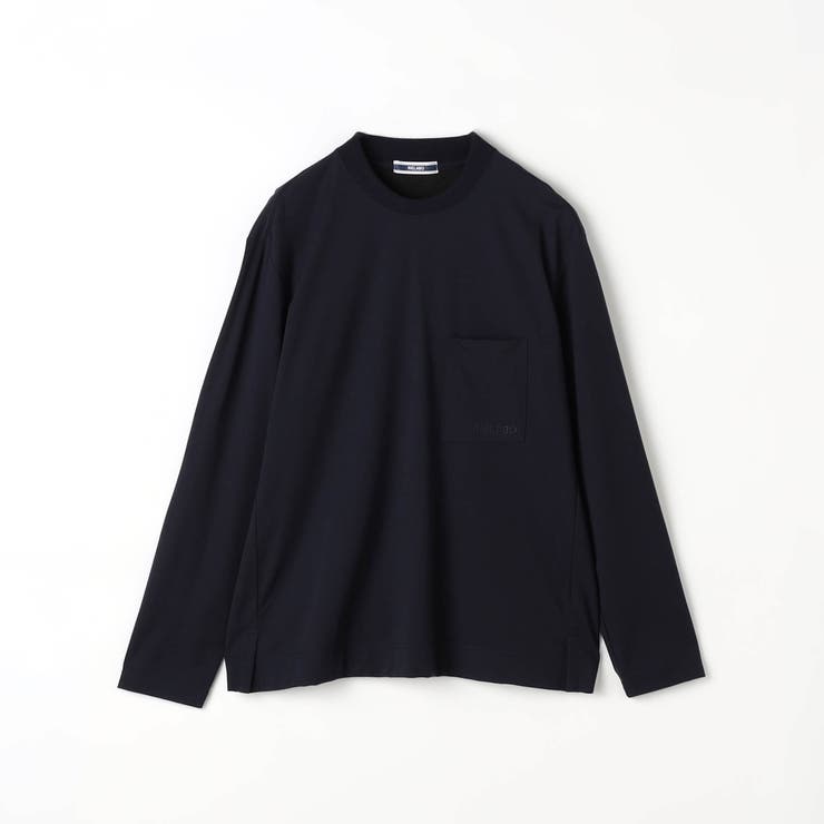 【RIELABO】シルク混ストレッチスムースクルーネックプルオーバー | NICOLE | 詳細画像7 