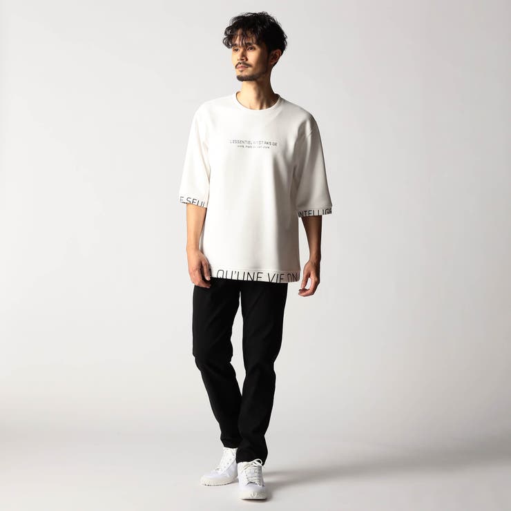 スポンジダンボールニット 5分袖プルオーバー | NICOLE | 詳細画像2 