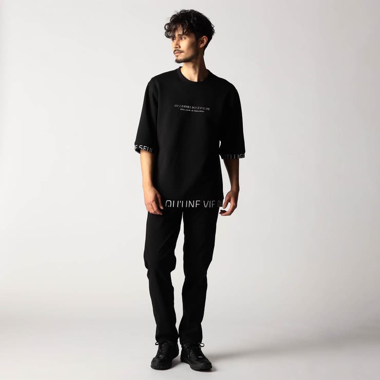 スポンジダンボールニット 5分袖プルオーバー | NICOLE | 詳細画像5 