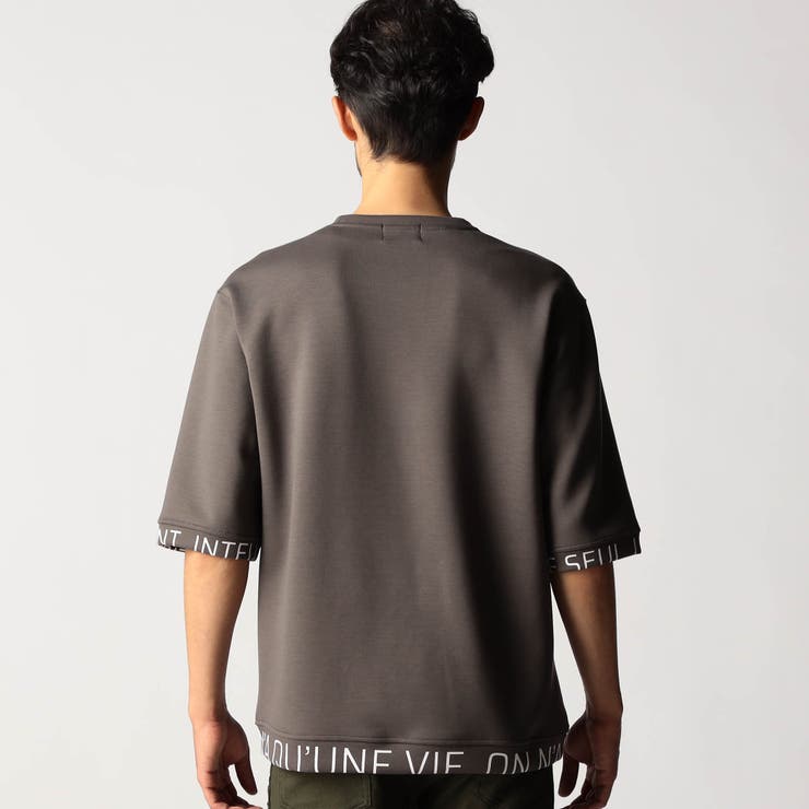 スポンジダンボールニット 5分袖プルオーバー | NICOLE | 詳細画像7 