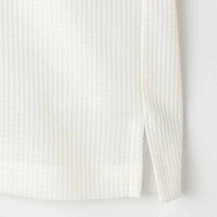 【RIELABO】サッカートリコット Vネック半袖カットソー（日本製） | NICOLE | 詳細画像15 