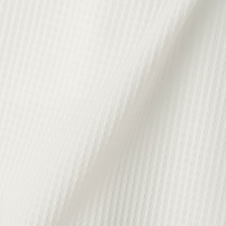 【RIELABO】サッカートリコット Vネック半袖カットソー（日本製） | NICOLE | 詳細画像17 