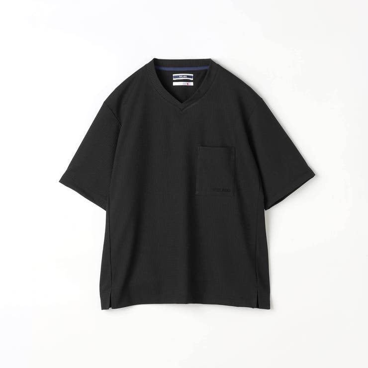 【RIELABO】サッカートリコット Vネック半袖カットソー（日本製） | NICOLE | 詳細画像9 