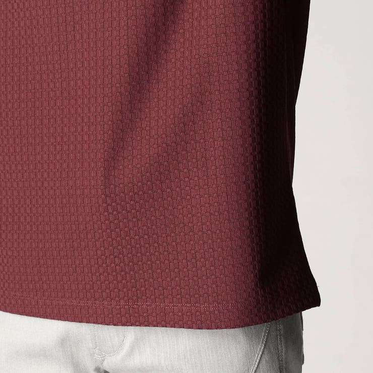 リンクスジャカード Vネックカットソー | NICOLE | 詳細画像10 