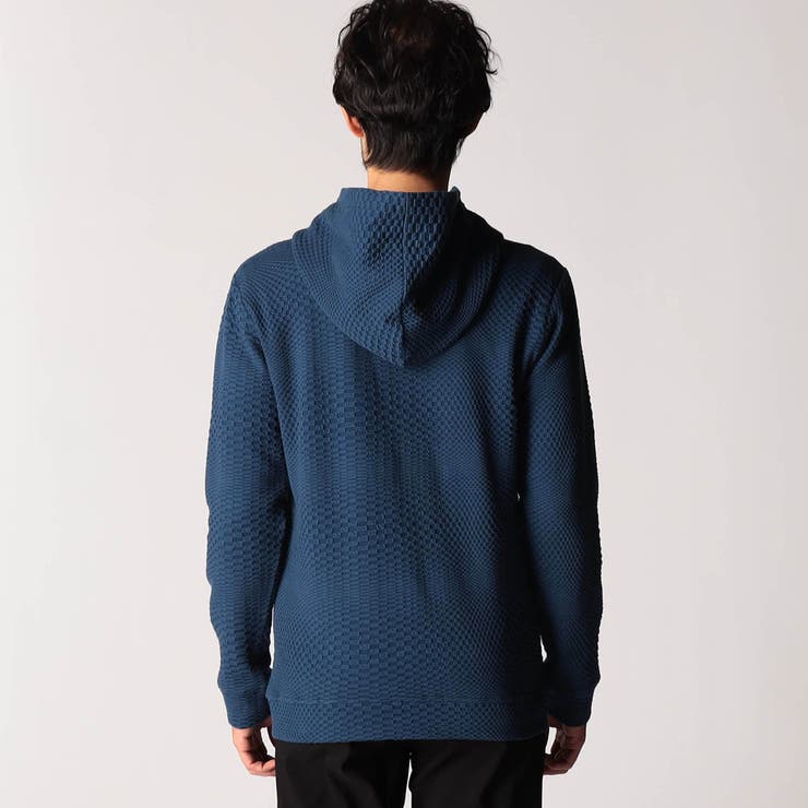 ジオメトリックジャガードフードパーカー | NICOLE | 詳細画像6 