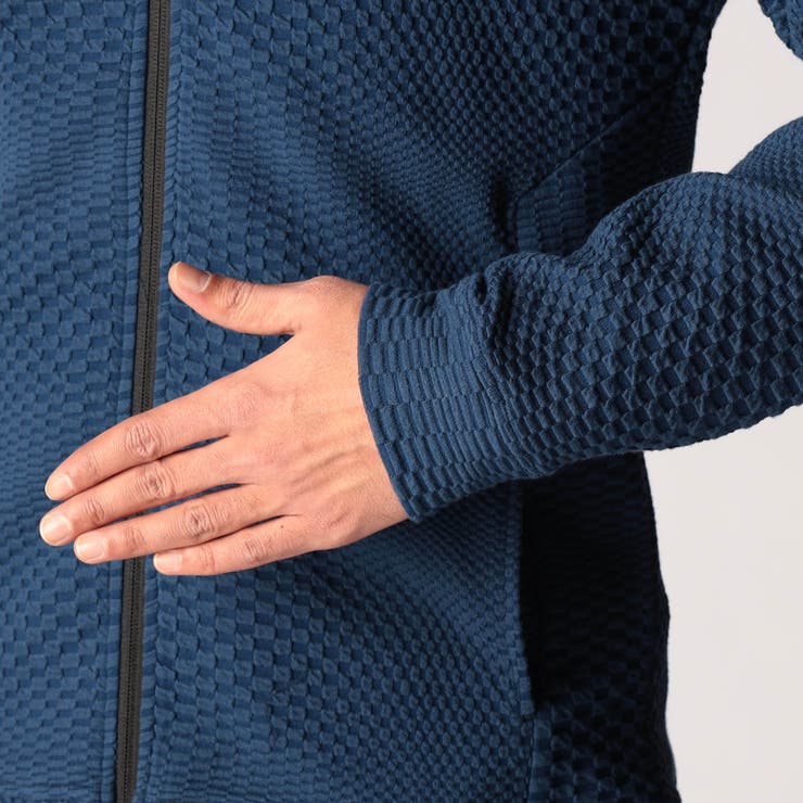 ジオメトリックジャガードフードパーカー | NICOLE | 詳細画像9 