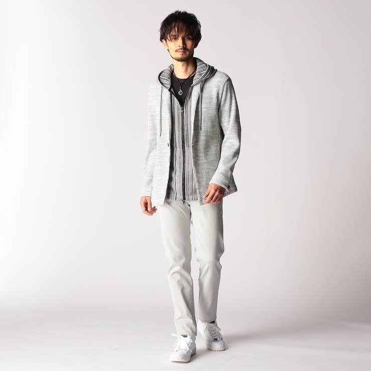 メランジワッフルカットジャケット | NICOLE | 詳細画像2 