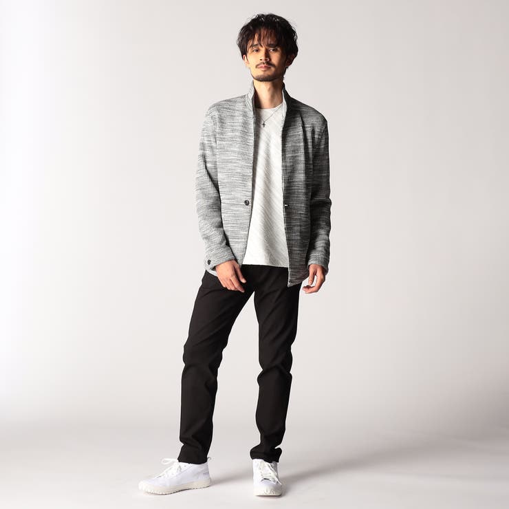 メランジワッフルカットジャケット | NICOLE | 詳細画像3 