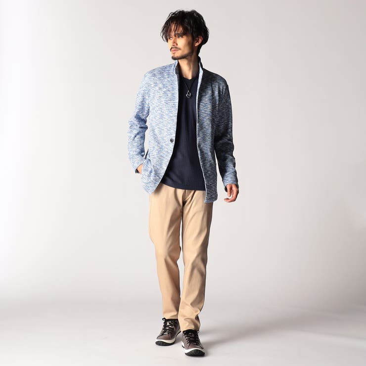 メランジワッフルカットジャケット | NICOLE | 詳細画像4 