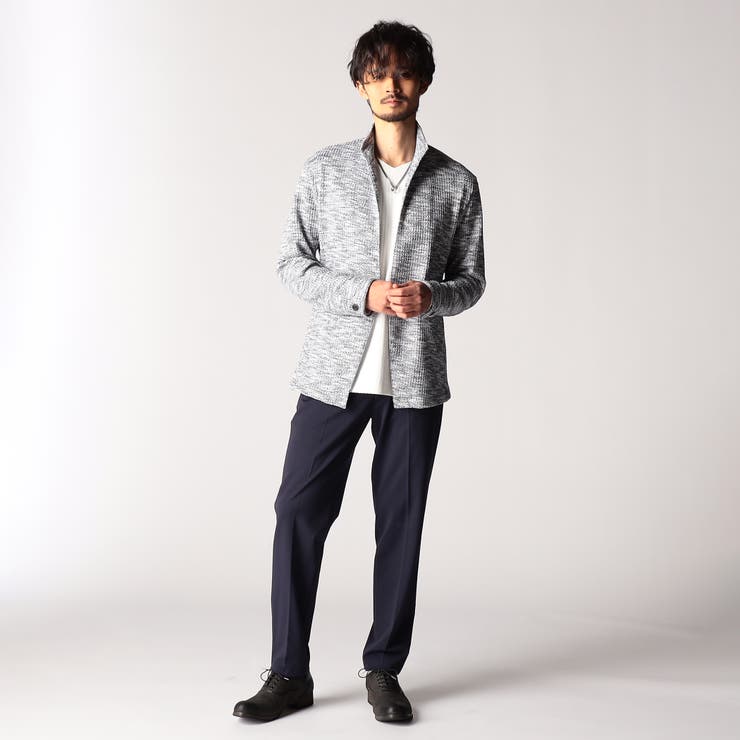 メランジワッフルカットジャケット | NICOLE | 詳細画像5 