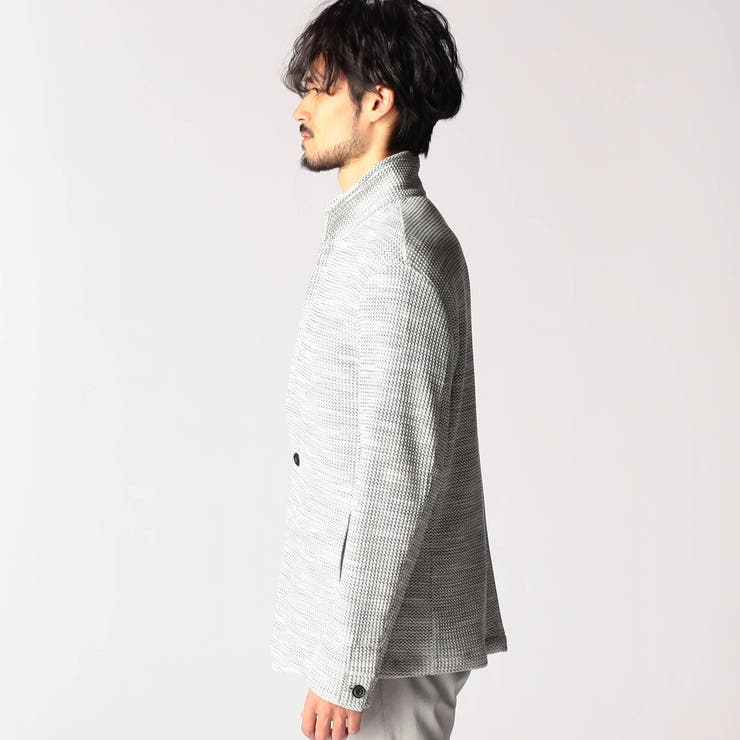 メランジワッフルカットジャケット | NICOLE | 詳細画像7 