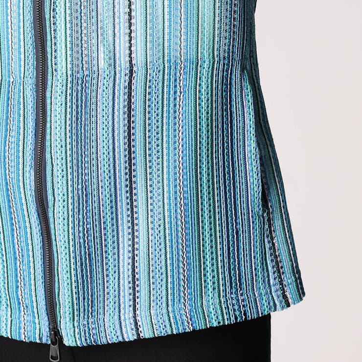 ラッセルレース5分袖フードパーカー | NICOLE | 詳細画像11 