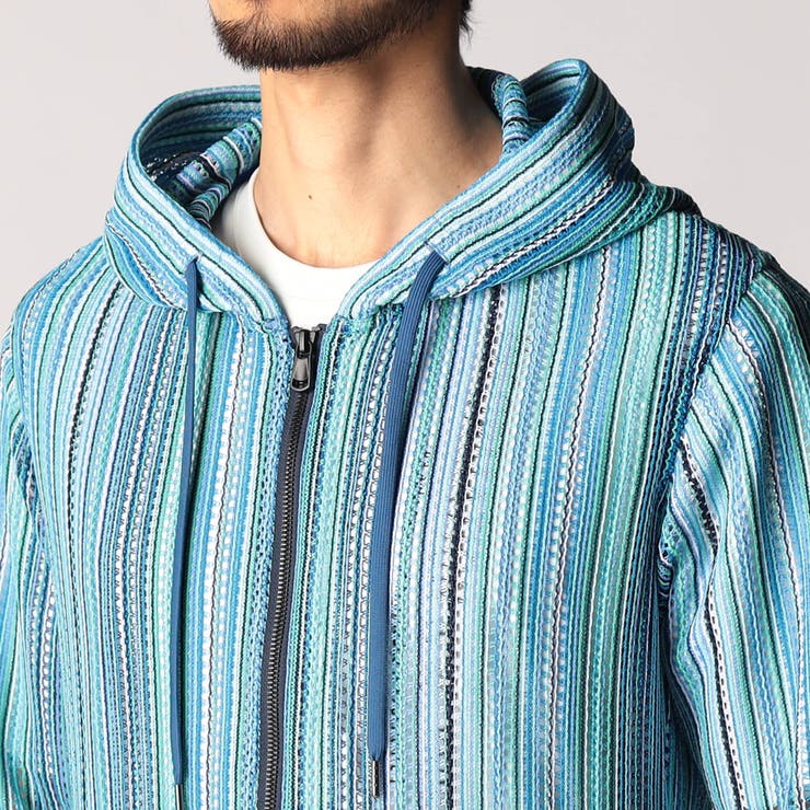 ラッセルレース5分袖フードパーカー | NICOLE | 詳細画像8 