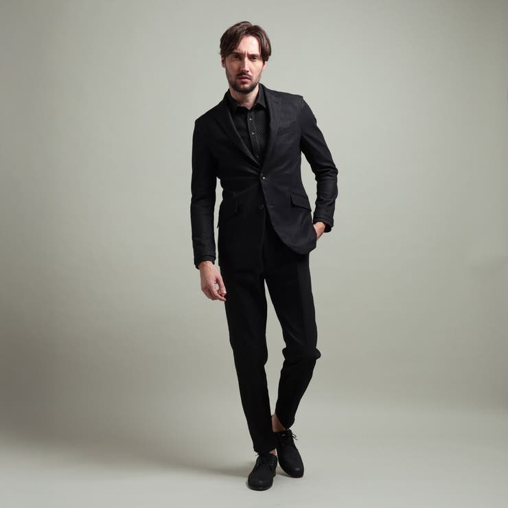 【HIDEAWAYS BLACK】ガムストレッチブライトシャンブレー2Bジャケッ… | NICOLE | 詳細画像2 