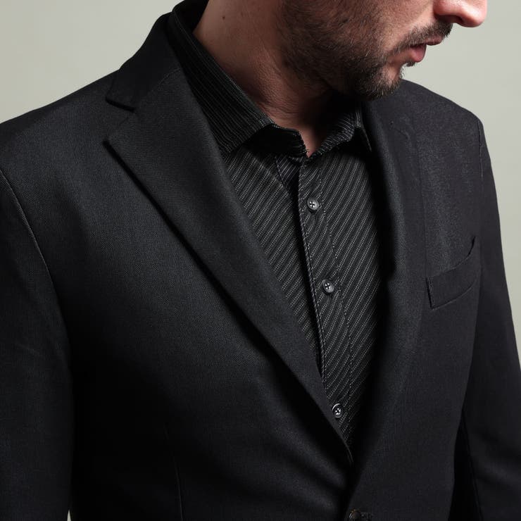 【HIDEAWAYS BLACK】ガムストレッチブライトシャンブレー2Bジャケッ… | NICOLE | 詳細画像7 