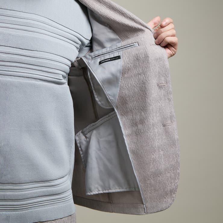 【HIDEAWAYS BLACK】ブリスタージャカードランダムストライプジャケッ… | NICOLE | 詳細画像12 