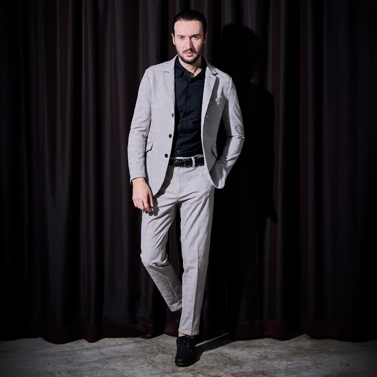 【HIDEAWAYS BLACK】ブリスタージャカードランダムストライプジャケッ… | NICOLE | 詳細画像24 