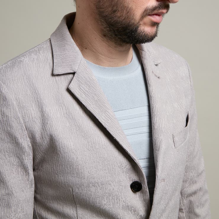 【HIDEAWAYS BLACK】ブリスタージャカードランダムストライプジャケッ… | NICOLE | 詳細画像7 