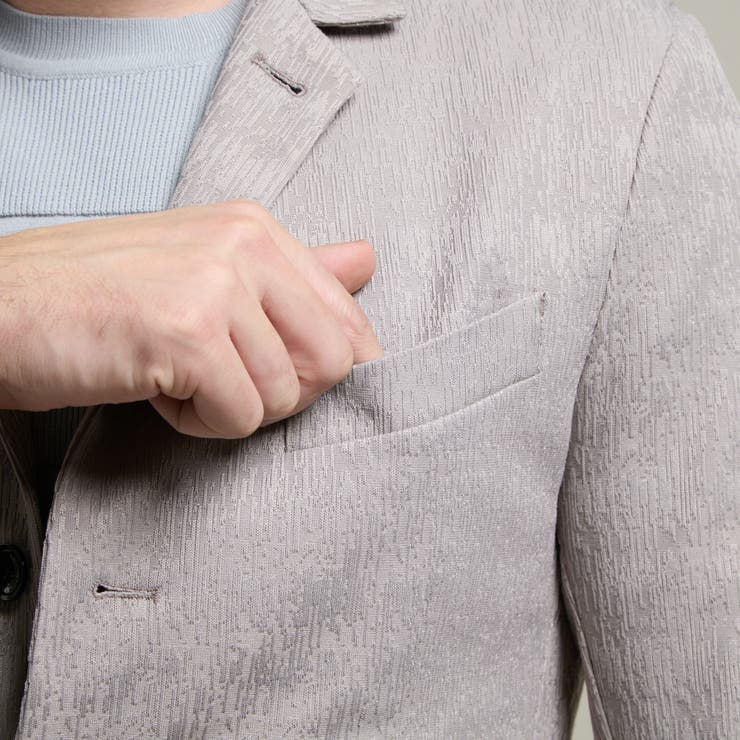 【HIDEAWAYS BLACK】ブリスタージャカードランダムストライプジャケッ… | NICOLE | 詳細画像8 