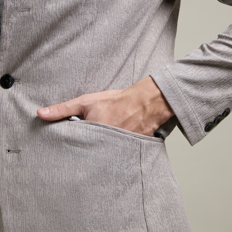 【HIDEAWAYS BLACK】ブリスタージャカードランダムストライプジャケッ… | NICOLE | 詳細画像9 