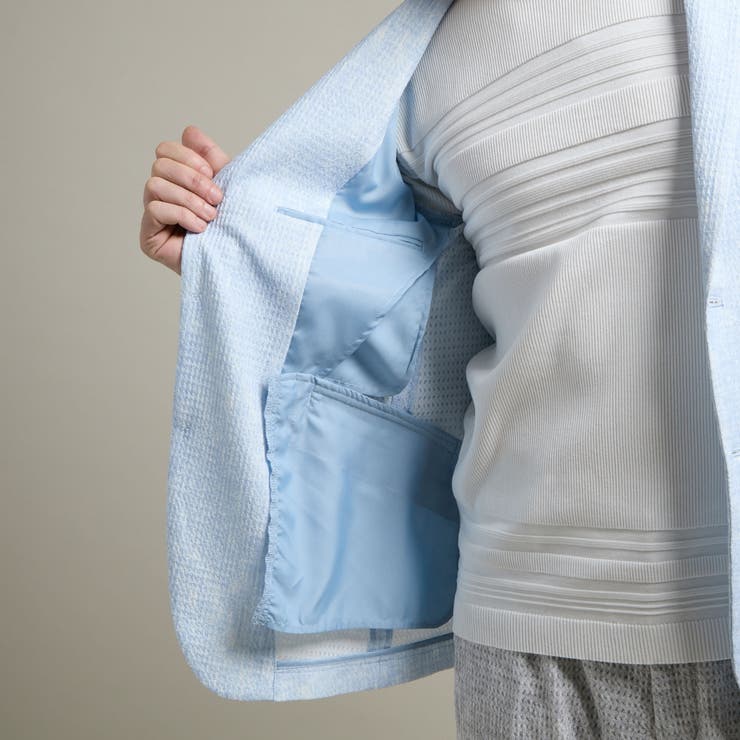 【HIDEAWAYS BLACK】シアージャガードニット2Bジャケット | NICOLE | 詳細画像16 