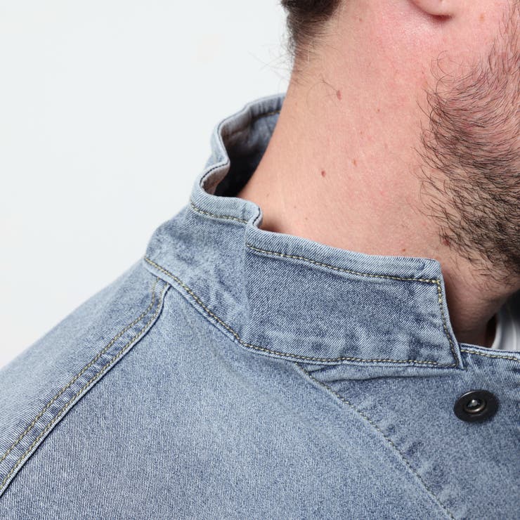 ライトオンスストレッチデニム７分袖Gジャン | NICOLE | 詳細画像13 