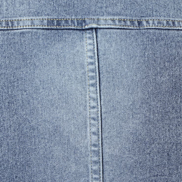 ライトオンスストレッチデニム７分袖Gジャン | NICOLE | 詳細画像18 