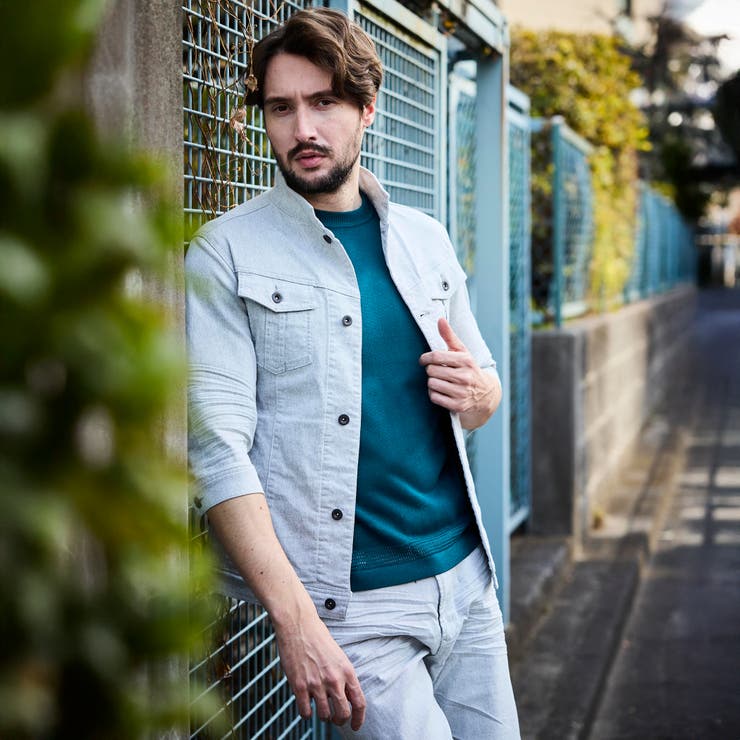 ライトオンスストレッチデニム７分袖Gジャン | NICOLE | 詳細画像2 