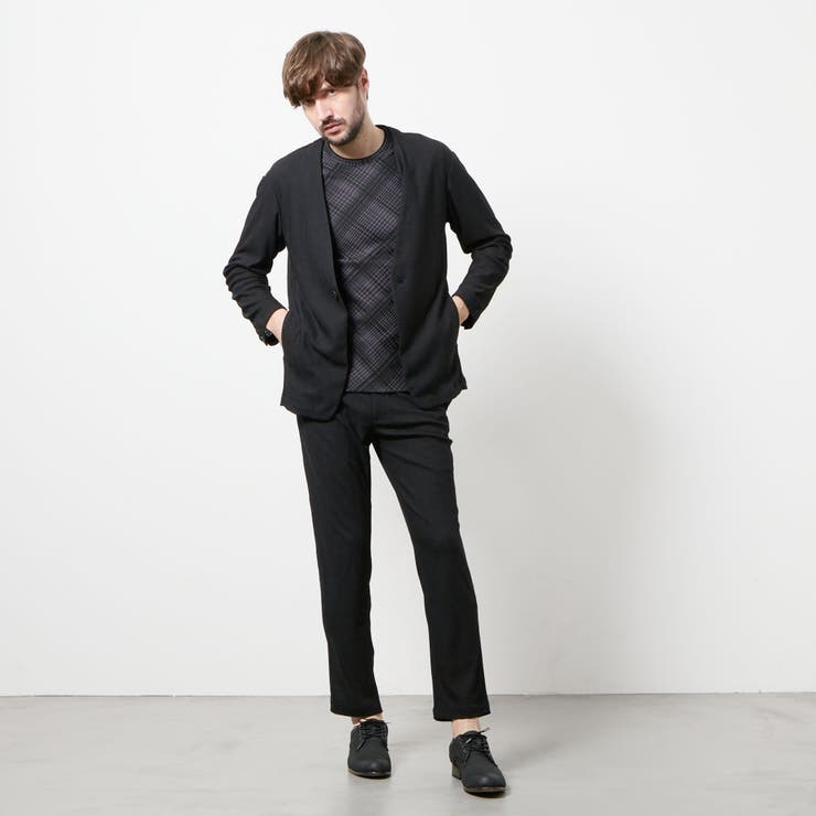 ヘリンボンジャカード イージースラックス | NICOLE | 詳細画像10 