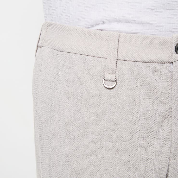 ヘリンボンジャカード イージースラックス | NICOLE | 詳細画像17 