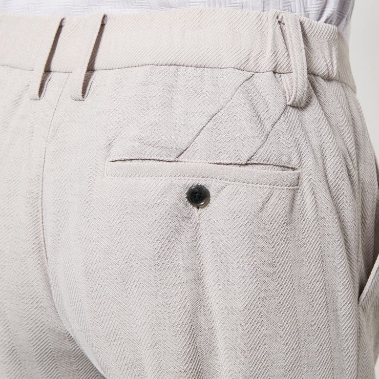 ヘリンボンジャカード イージースラックス | NICOLE | 詳細画像19 