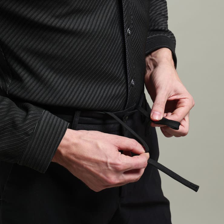 【HIDEAWAYS BLACK】ガムストレッチブライトシャンブレー イージース… | NICOLE | 詳細画像11 