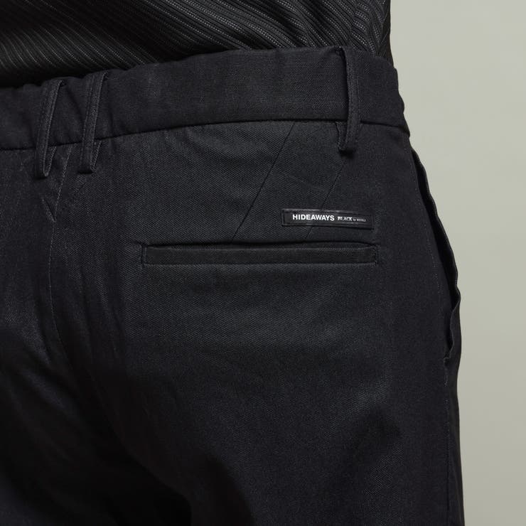 【HIDEAWAYS BLACK】ガムストレッチブライトシャンブレー イージース… | NICOLE | 詳細画像12 