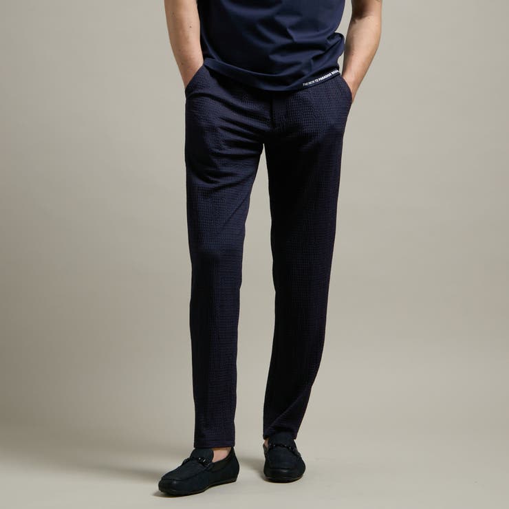 【HIDEAWAYS BLACK】シアージャガードニット イージースラックス | NICOLE | 詳細画像10 