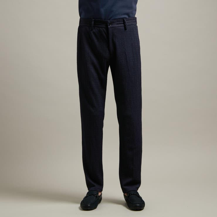 【HIDEAWAYS BLACK】シアージャガードニット イージースラックス | NICOLE | 詳細画像12 