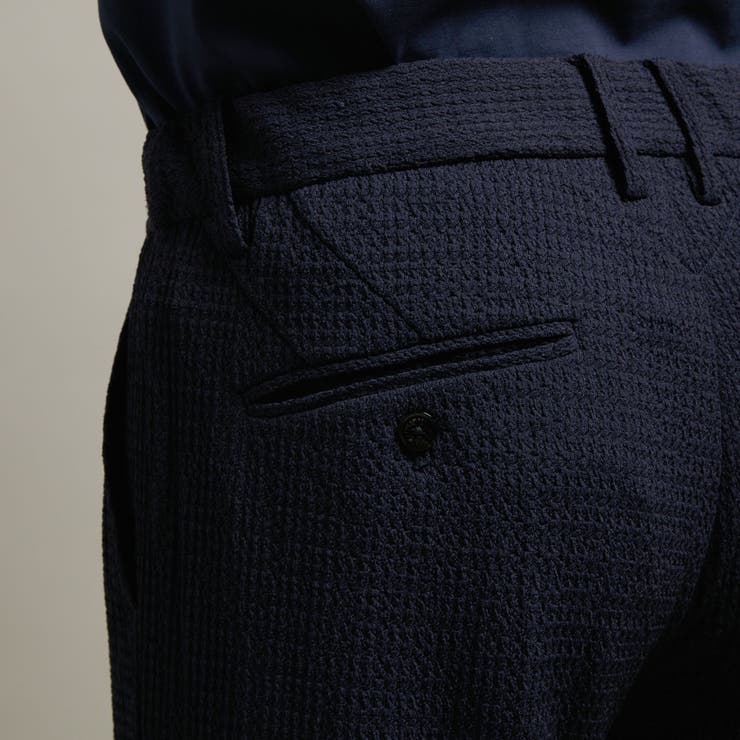 【HIDEAWAYS BLACK】シアージャガードニット イージースラックス | NICOLE | 詳細画像17 