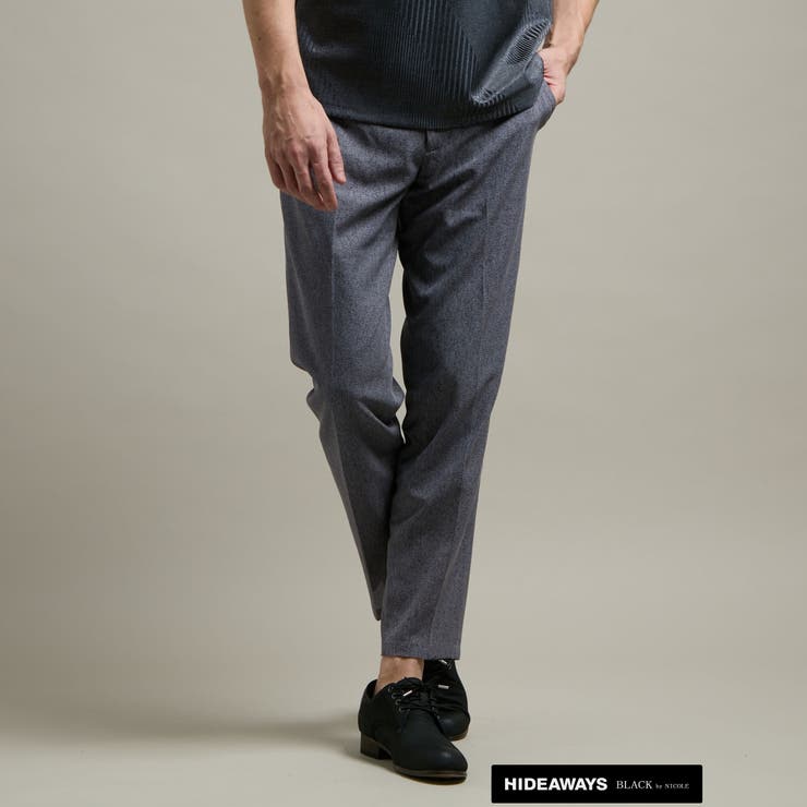 【HIDEAWAYS BLACK】シャリルジャージー イージースラックス | NICOLE | 詳細画像1 