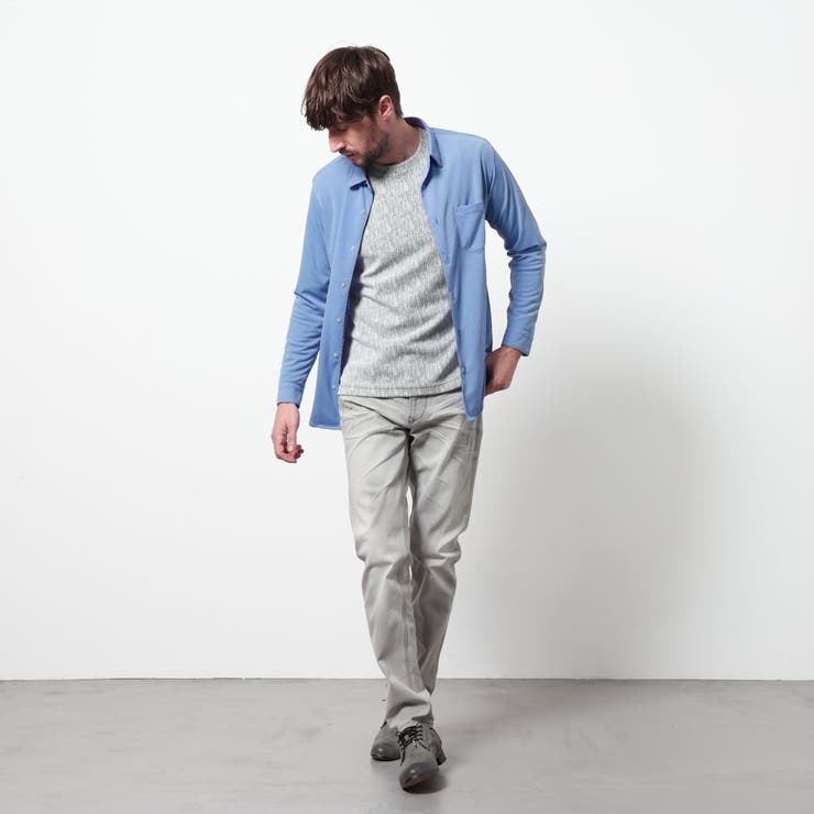 シャリトロメランジジャージー ショートレギュラーシャツ | NICOLE | 詳細画像3 