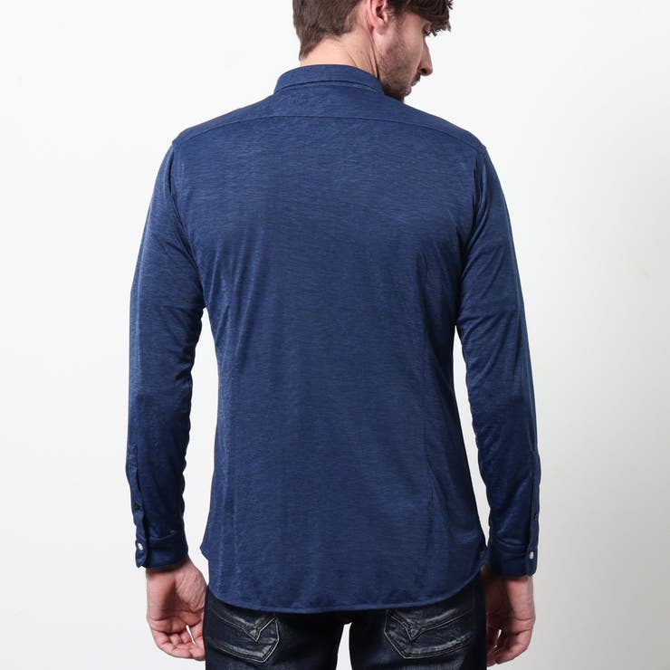 シャリトロメランジジャージー ショートレギュラーシャツ | NICOLE | 詳細画像7 