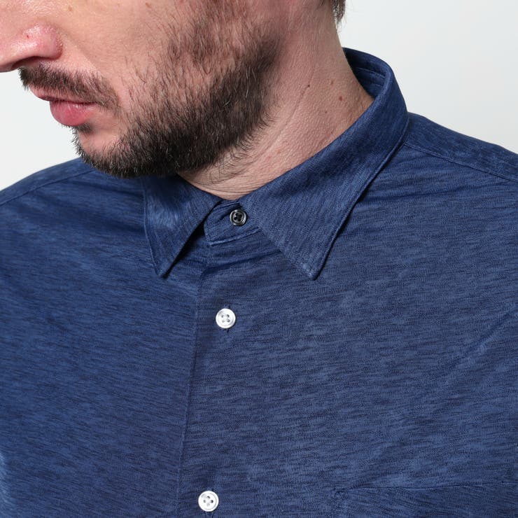 シャリトロメランジジャージー ショートレギュラーシャツ | NICOLE | 詳細画像8 