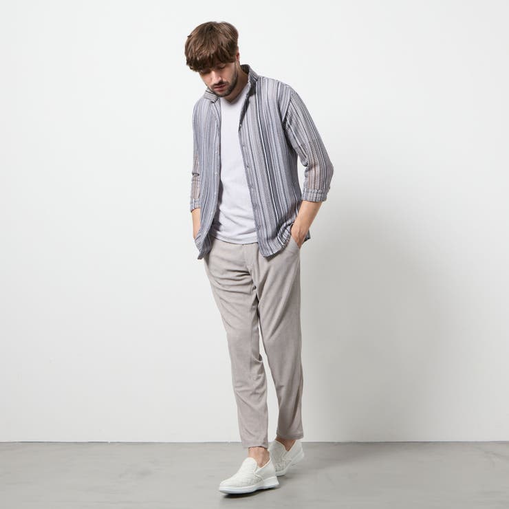 ラッセルレース７分袖シャツ | NICOLE | 詳細画像3 