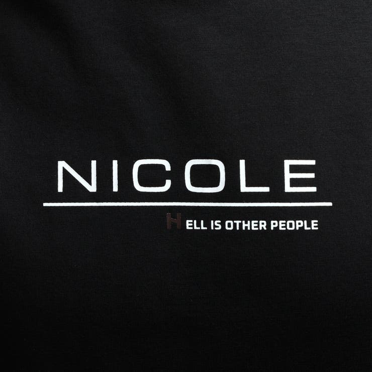 【HIDEAWAYS BLACK】激シルケットVネック半袖Ｔシャツ | NICOLE | 詳細画像12 