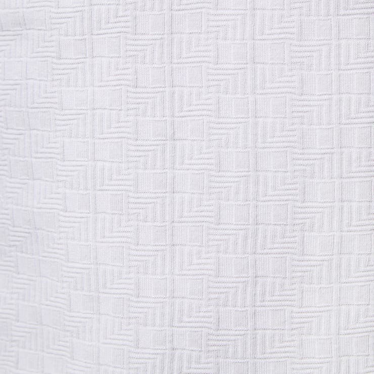 リンクスジャカード Vネック半袖プルオーバー | NICOLE | 詳細画像13 