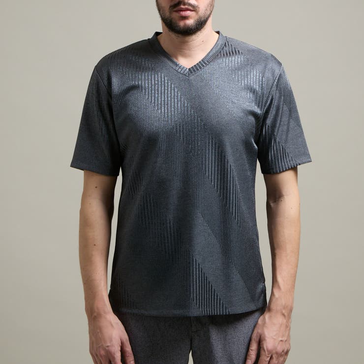 【HIDEAWAYS BLACK】ハイブリットエアジャージー半袖Ｔシャツ | NICOLE | 詳細画像7 