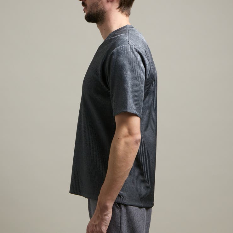 【HIDEAWAYS BLACK】ハイブリットエアジャージー半袖Ｔシャツ | NICOLE | 詳細画像8 