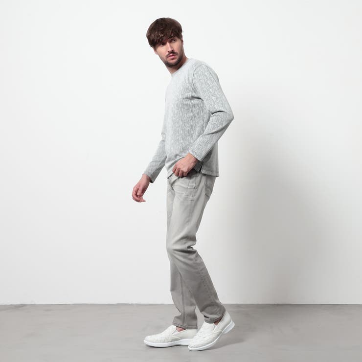 ランダムストライプジャカードプルオーバー | NICOLE | 詳細画像2 